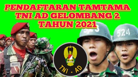 Pendaftaran Tni Ad 2021 Newstempo