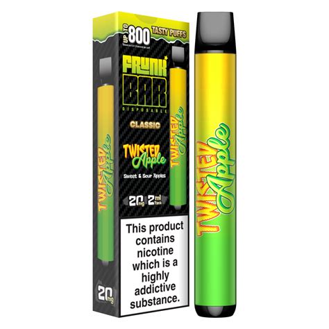 Best Disposable Vapes Frunk Bar