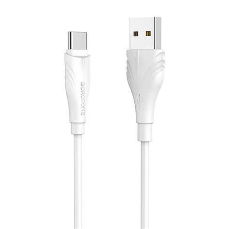 Cablu Date Si Incarcare USB La USB Type C Borofone Optimal BX18 2 M