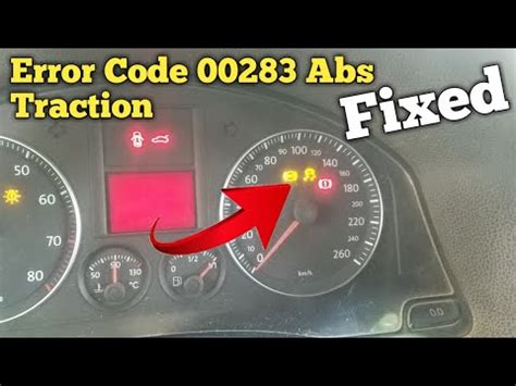 How To Fix ABS Traction Control Issue On VW Jetta Mk 5 00283 YouTube