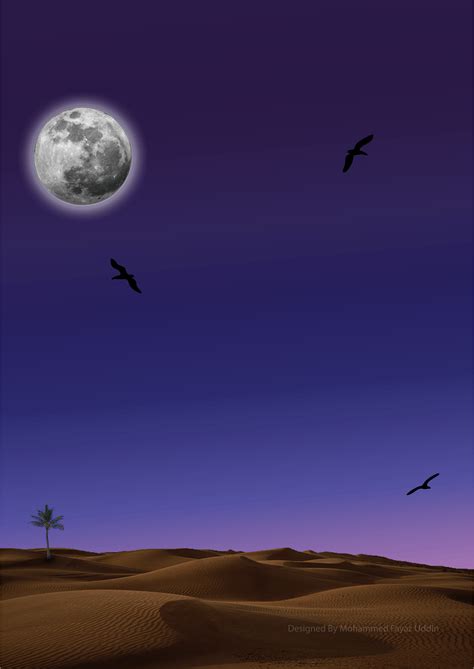 Moon Desert Landscape Wallpapers - Wallpaper Cave