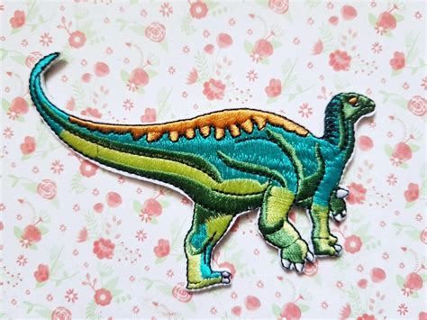 1 X Dinosaur T Rex Raptor Jurassic World Embroidered Patch Sew Etsy