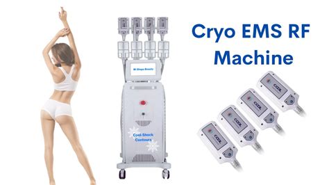 Hot Cold Ems Body Contouring Machine 8 Paddles Cryotherapy Fat Freezing Cryo Ems Rf System