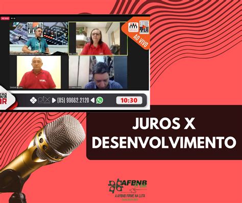 AFBNB Participa De Programa Sobre Juros E Desenvolvimento AFBNB