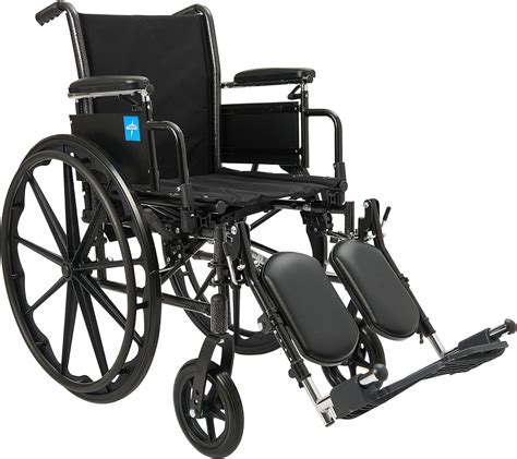 Medline Silla De Ruedas K3 Ajustable De Altura De 16 Pulgadas Con