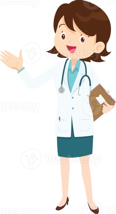 Dokter Tekenfilm Karakter Professioneel Dokter 24256181 PNG