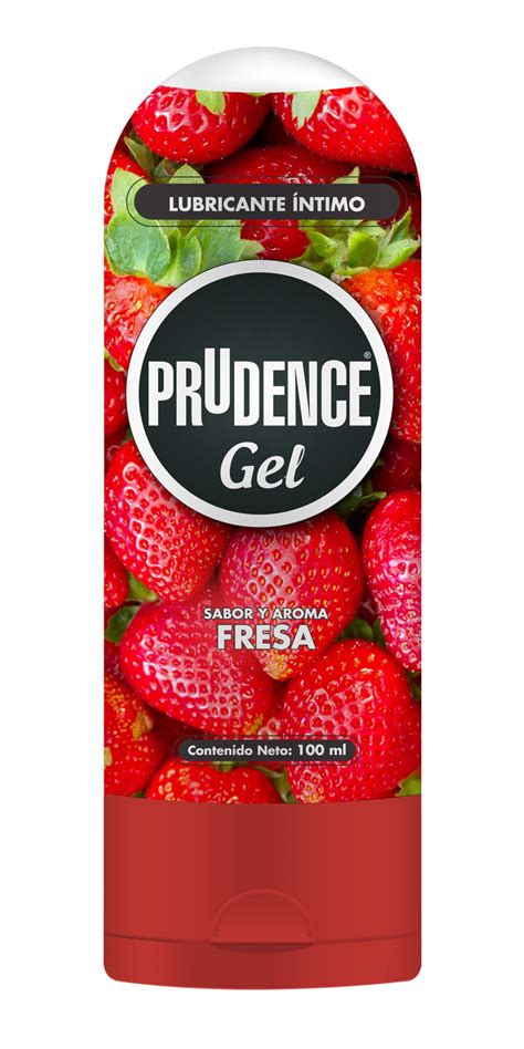 PRUDENCE SABOR Y AROMA FRESA GEL 100 ML LUBRICANTE INTIMO Farmapronto