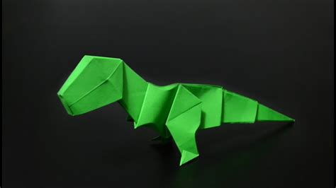 How To Make A Origami T Rex Step By Step Origami