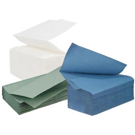 Hand Towel V Fold Jangro Contract Blue Ply Cm Avica