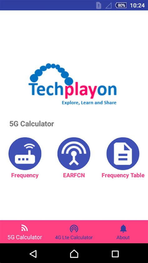 G Nr G Lte Frequency Arfcn Calculator For Android