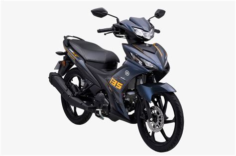 Kanan Depan 2024 Yamaha 135 Lc Warna Navy Terbaru Jupiter Mx