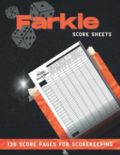 Farkle Score Pads 500 Large Score Pads For Scorekeeping Farkle