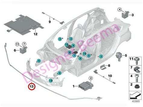 BMW 2 Series F45 F46 Active Gran Tourer F60 Sensor Pedestrian