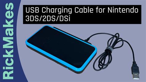 Usb Charging Cable For Nintendo Ds Ds Dsi Youtube