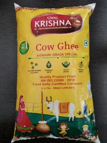 Krishna Cow Ghee Litre Tin At Best Price In Tumakuru By S S