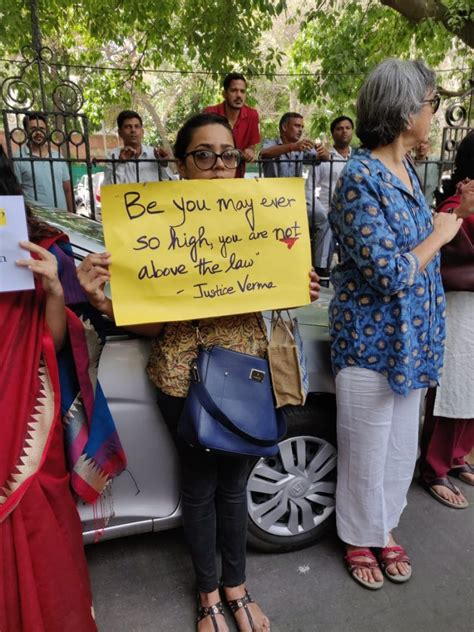 In Photos Women Protest Supreme Court Panels Clean Chit To Cji