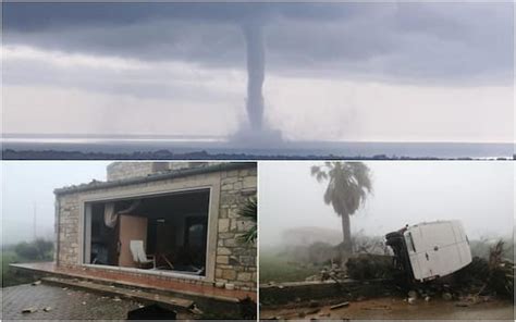 Maltempo In Sicilia Tromba Daria Nel Ragusano Un Morto Feriti E