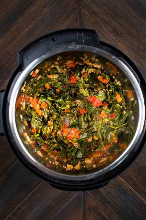 Instant Pot Collard Greens (Vegan, Easy!) - Veggie Chick