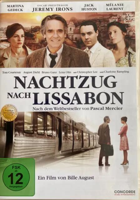 Dvd Nachtzug Nach Lissabon Mit Jeremy Irons Bruno Ganz Und Charlotte