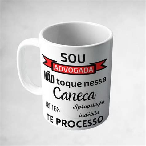 Caneca Advogada Presente Formatura Direito Branca Advogado R 29 46