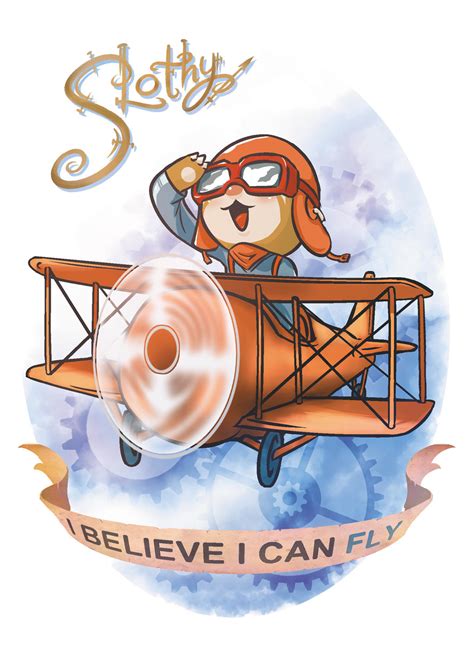 I believe i can fly by SlothyAmphawa on DeviantArt