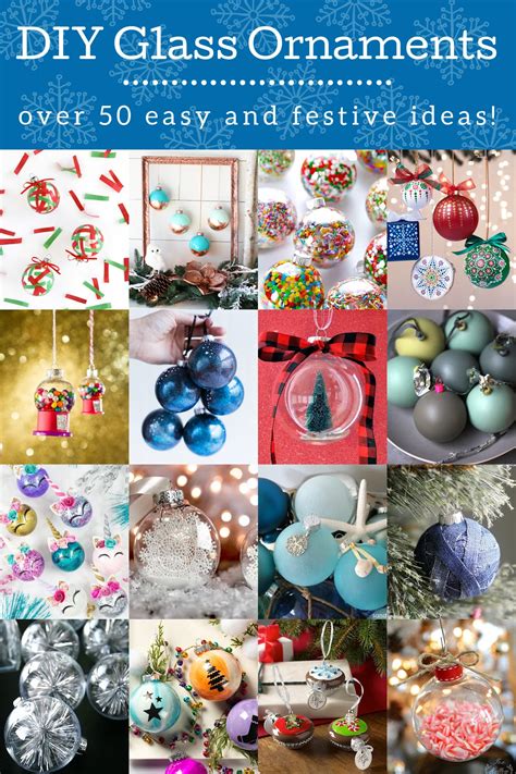 DIY Glass Ornaments for Your Christmas Tree - Mod Podge Rocks