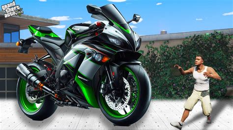 Franklin And Shinchan Upgrading Zero To God Bike In GTA 5 GTA 5 Mods