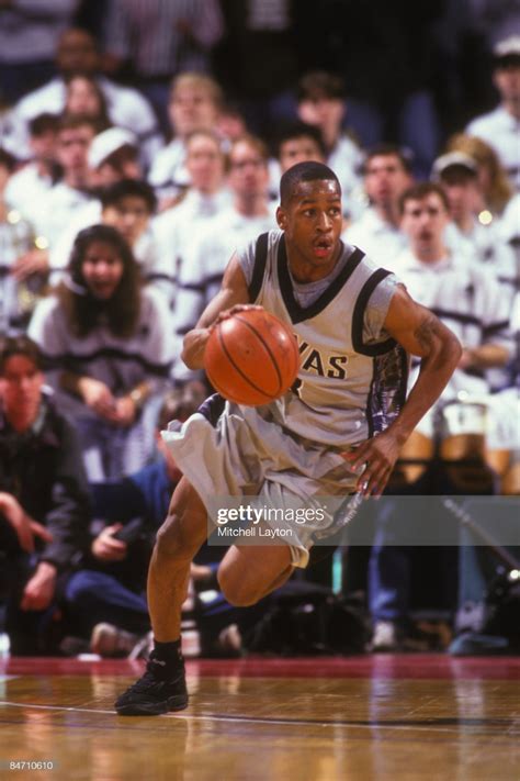 Allen Iverson of the Georgetown Hoyas in Action