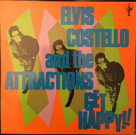 Elvis Costello The Attractions Get Happy 1980 Vinyl Discogs