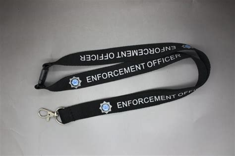 Sia Enforcement Officer Lanyard Hw184 Hire Witness Security