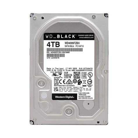 Ổ cứng HDD Western Caviar Black 4TB 3 5 inch 7200RPM