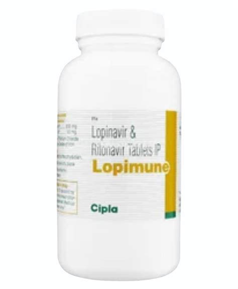 Lopimune Lopinavir Ritonavir Tablets Ip Prescription Packaging Type