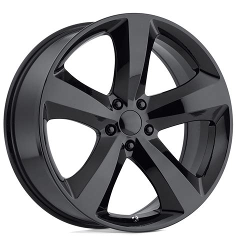 20 Performance Replicas Wheels PR170 Gloss Black Rims OEC154 1