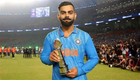 Virat Kohli Wins Player Of The Tournament Award Of Cricket World Cup