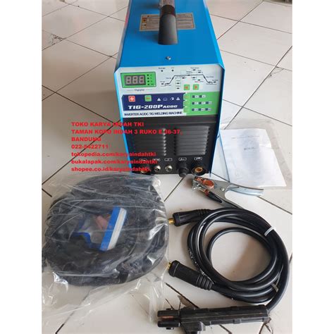 Jual Mesin Las Tig 200 P 200p Acdc Ac Dc Alumunium Aluminium Almunium