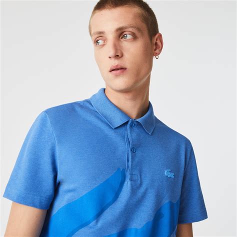 Lacoste Erkek Regular Fit Bask L Mavi Polo Ph Hg Lacoste