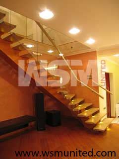 Bespoke Contemporary Curved Staircases Wsmu Ltd Modern Curved