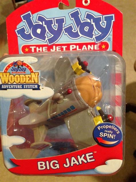 Jay Jay The Jet Plane Wooden Big Jake Toy Figure Nib 1726348927