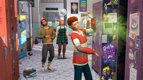 The Sims 4 Anuncia Pacote De Expansão Vida No Ensino Médio Rainbow Road