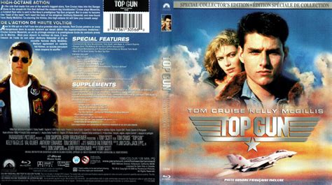 TOP GUN (1986) COLLECTOR'S EDITION BLU-RAY COVER & LABELS - DVDcover.Com