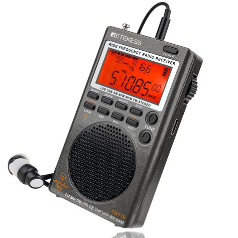 Retekess Tr Portable Digital Radio Fm Sw Mw Ssb Air Multi Band Radio