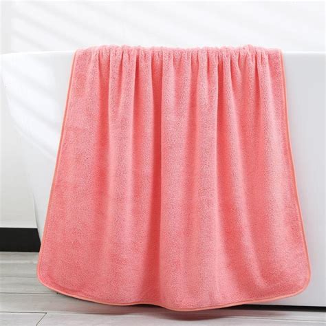 Wtempo Bath Towel Absorbs Water And Does Not Shed Hair Thickening To Increase Coral Fleece