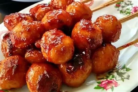 Bakso Bakar Bbq Resep Praktis Dan Lezat Sebagai Sajian Utama Malam