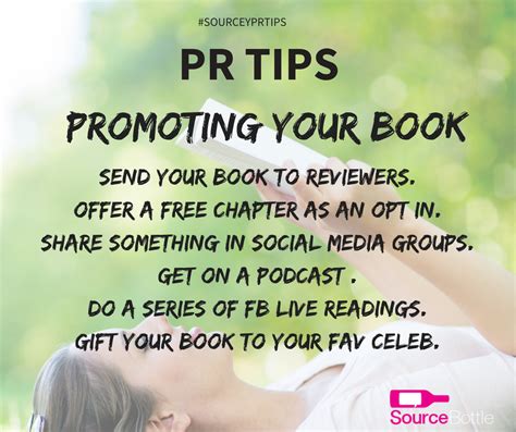 Pr Tips For Promoting Your Book