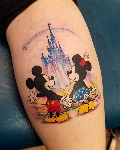 10 Awesome Mickey And Minnie Tattoos That Disney Fam