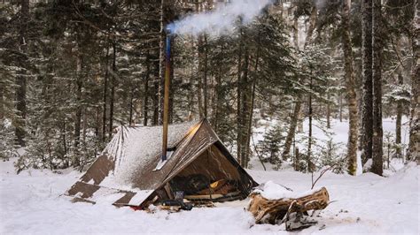 Hot Tent Winter Camping | Winter camping, Tent, Cold weather tents