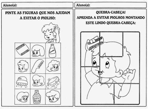 Bauzinho Da Web BaÚ Da Web Atividades E Desenhos Sobre Higiene Para