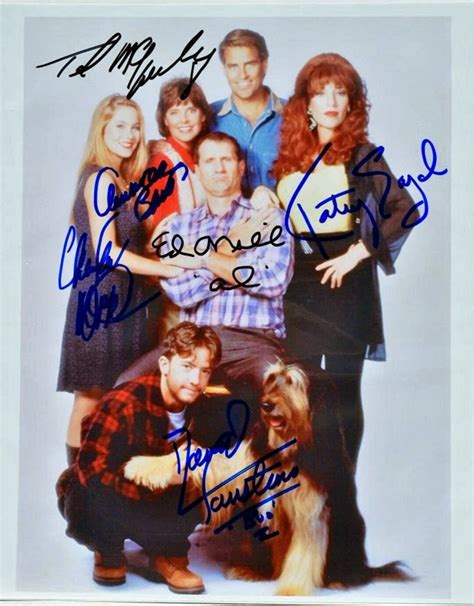 Married With Children Cast Signed Photo X6 Ed Oneill Katie - Etsy