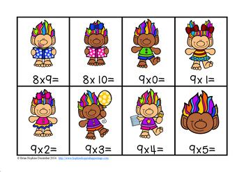 Trolls Multiplication Race By Brian Hopkins Tpt