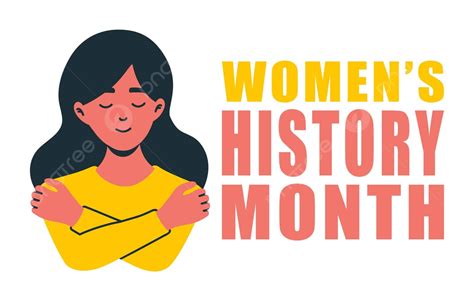 Womens History Month Vector Illustration Culture Social Womens Day